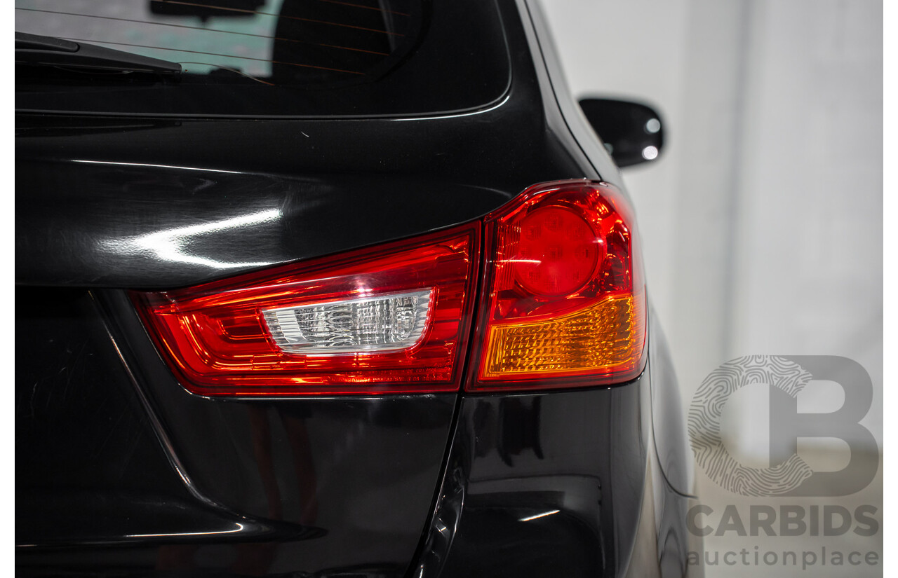 5/2013 Mitsubishi ASX (RWD) XB MY13 4d Wagon Black Pearl 2.0L