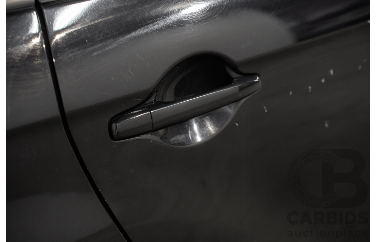 5/2013 Mitsubishi ASX (RWD) XB MY13 4d Wagon Black Pearl 2.0L