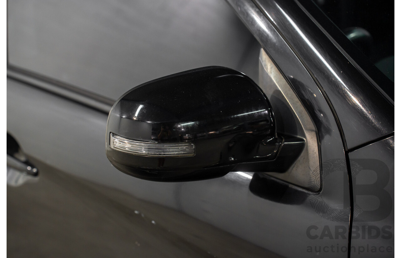 5/2013 Mitsubishi ASX (RWD) XB MY13 4d Wagon Black Pearl 2.0L