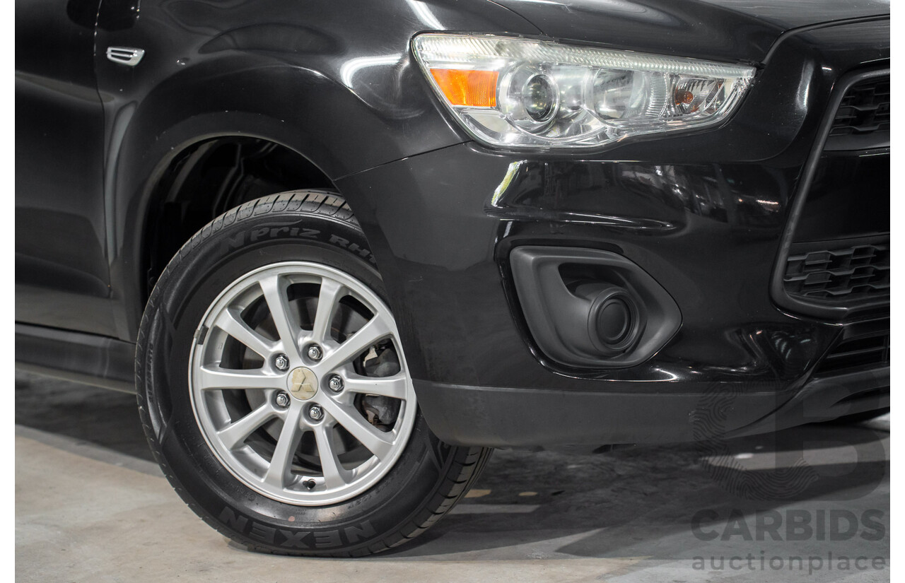5/2013 Mitsubishi ASX (RWD) XB MY13 4d Wagon Black Pearl 2.0L