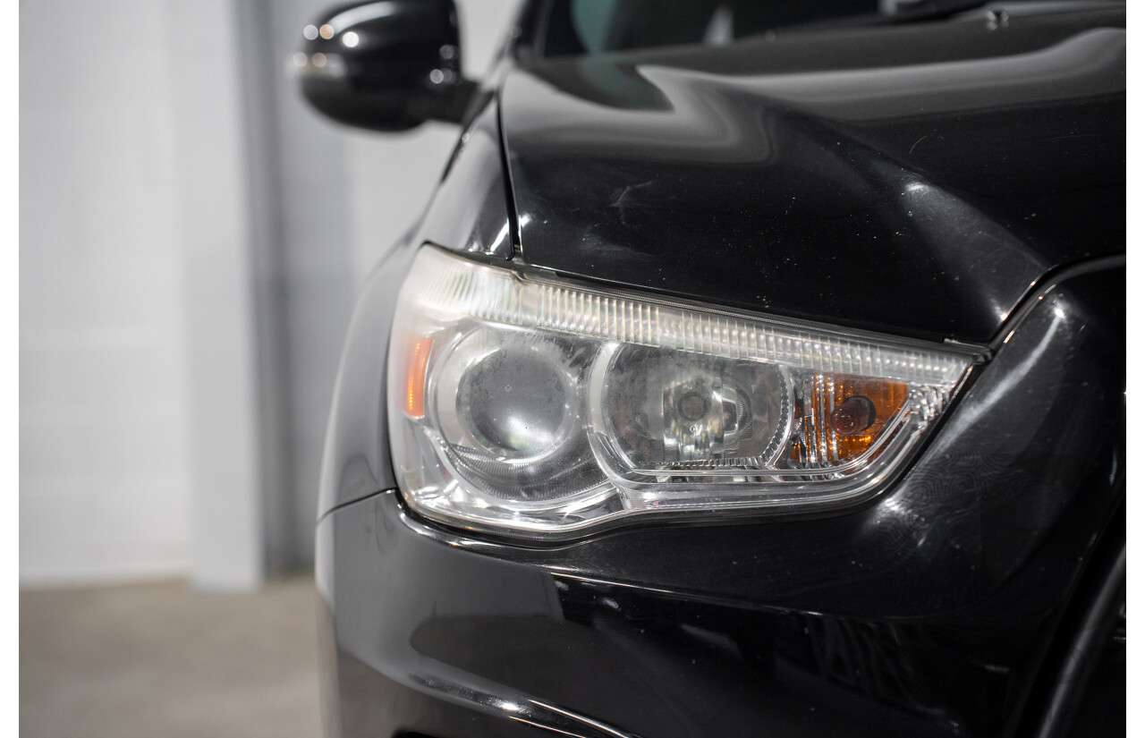 5/2013 Mitsubishi ASX (RWD) XB MY13 4d Wagon Black Pearl 2.0L