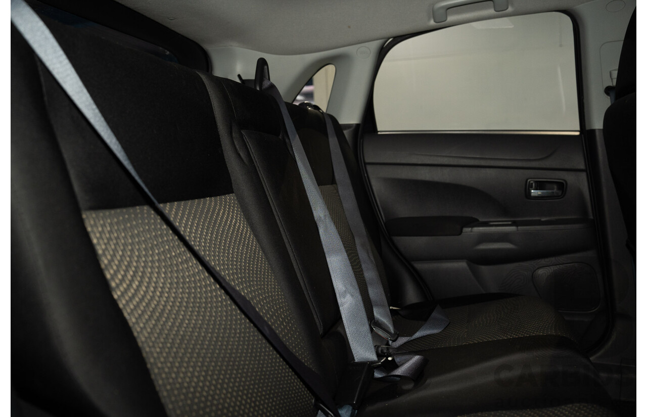 5/2013 Mitsubishi ASX (RWD) XB MY13 4d Wagon Black Pearl 2.0L