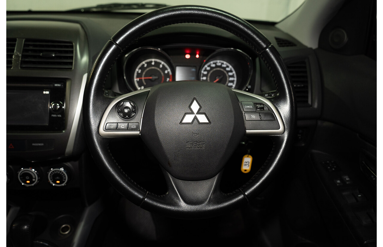 5/2013 Mitsubishi ASX (RWD) XB MY13 4d Wagon Black Pearl 2.0L