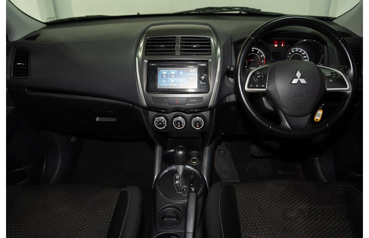 5/2013 Mitsubishi ASX (RWD) XB MY13 4d Wagon Black Pearl 2.0L