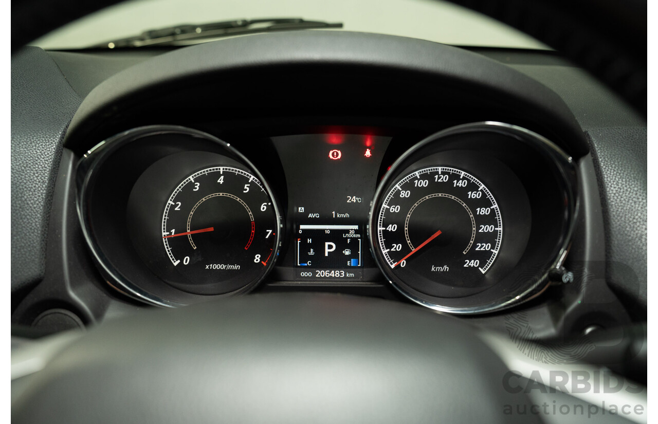 5/2013 Mitsubishi ASX (RWD) XB MY13 4d Wagon Black Pearl 2.0L