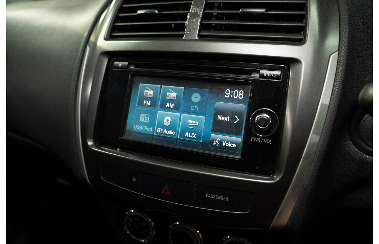 5/2013 Mitsubishi ASX (RWD) XB MY13 4d Wagon Black Pearl 2.0L