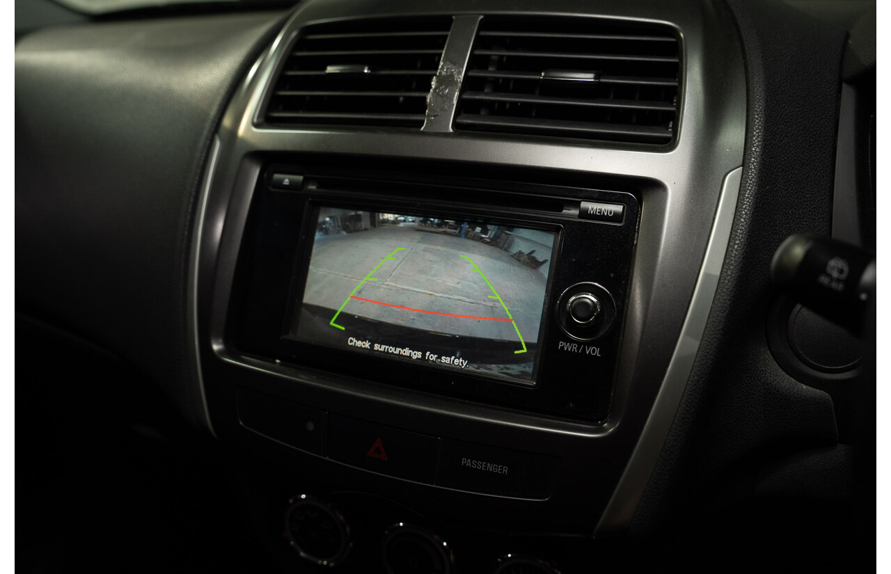 5/2013 Mitsubishi ASX (RWD) XB MY13 4d Wagon Black Pearl 2.0L