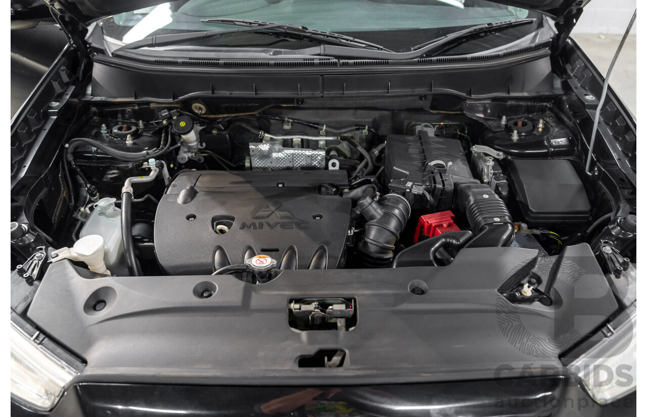 5/2013 Mitsubishi ASX (RWD) XB MY13 4d Wagon Black Pearl 2.0L