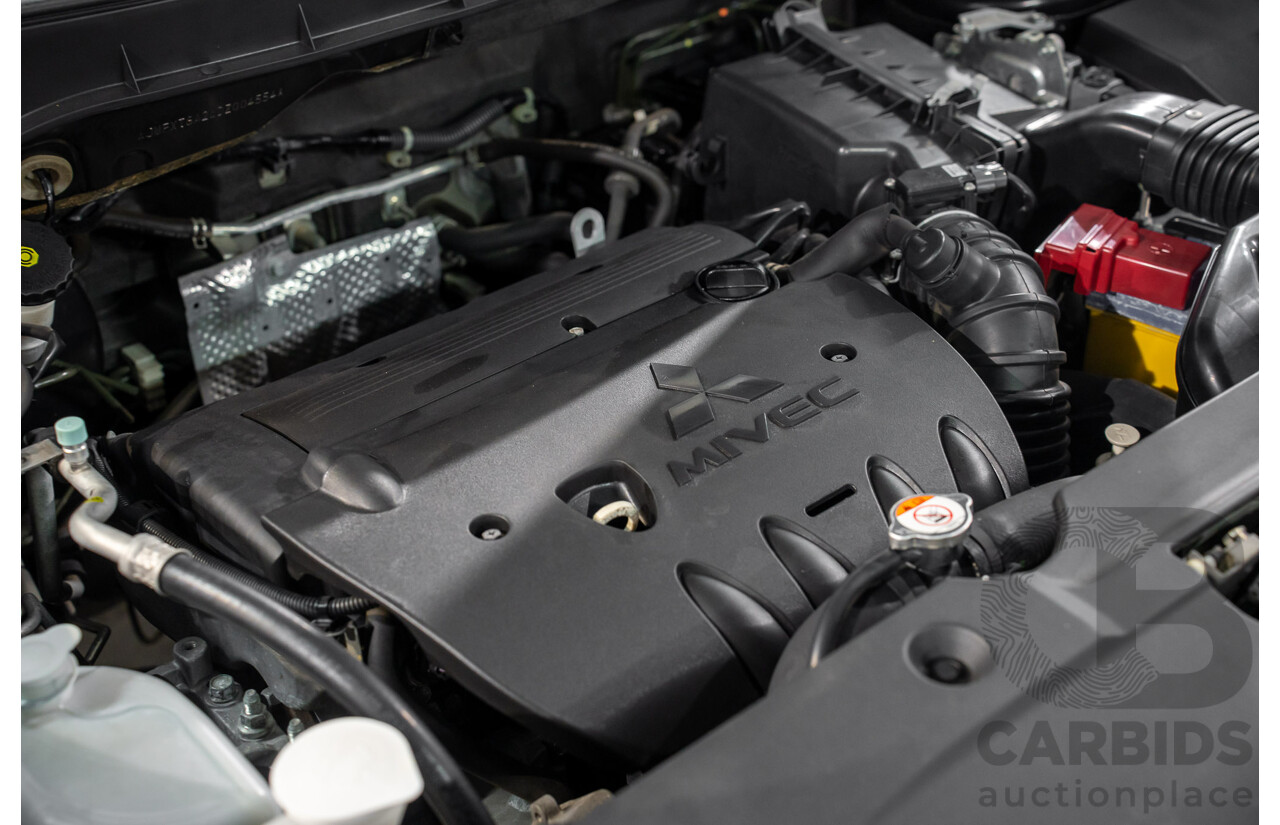 5/2013 Mitsubishi ASX (RWD) XB MY13 4d Wagon Black Pearl 2.0L