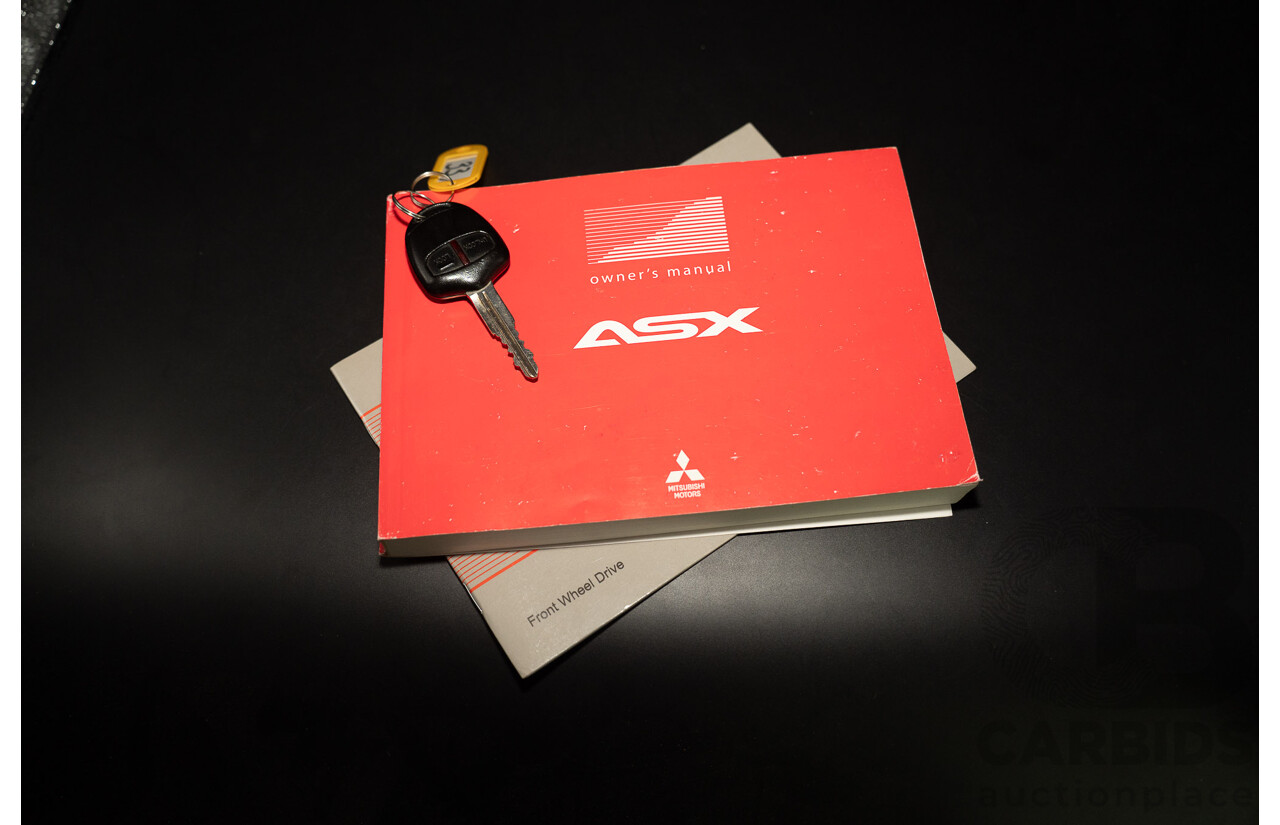 5/2013 Mitsubishi ASX (RWD) XB MY13 4d Wagon Black Pearl 2.0L