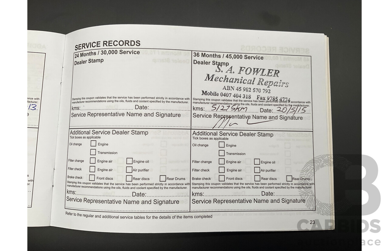 5/2013 Mitsubishi ASX (RWD) XB MY13 4d Wagon Black Pearl 2.0L