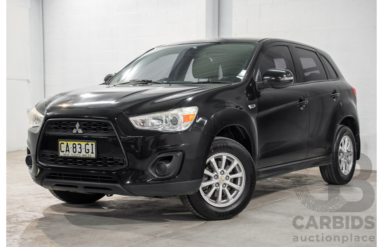 5/2013 Mitsubishi ASX (RWD) XB MY13 4d Wagon Black Pearl 2.0L