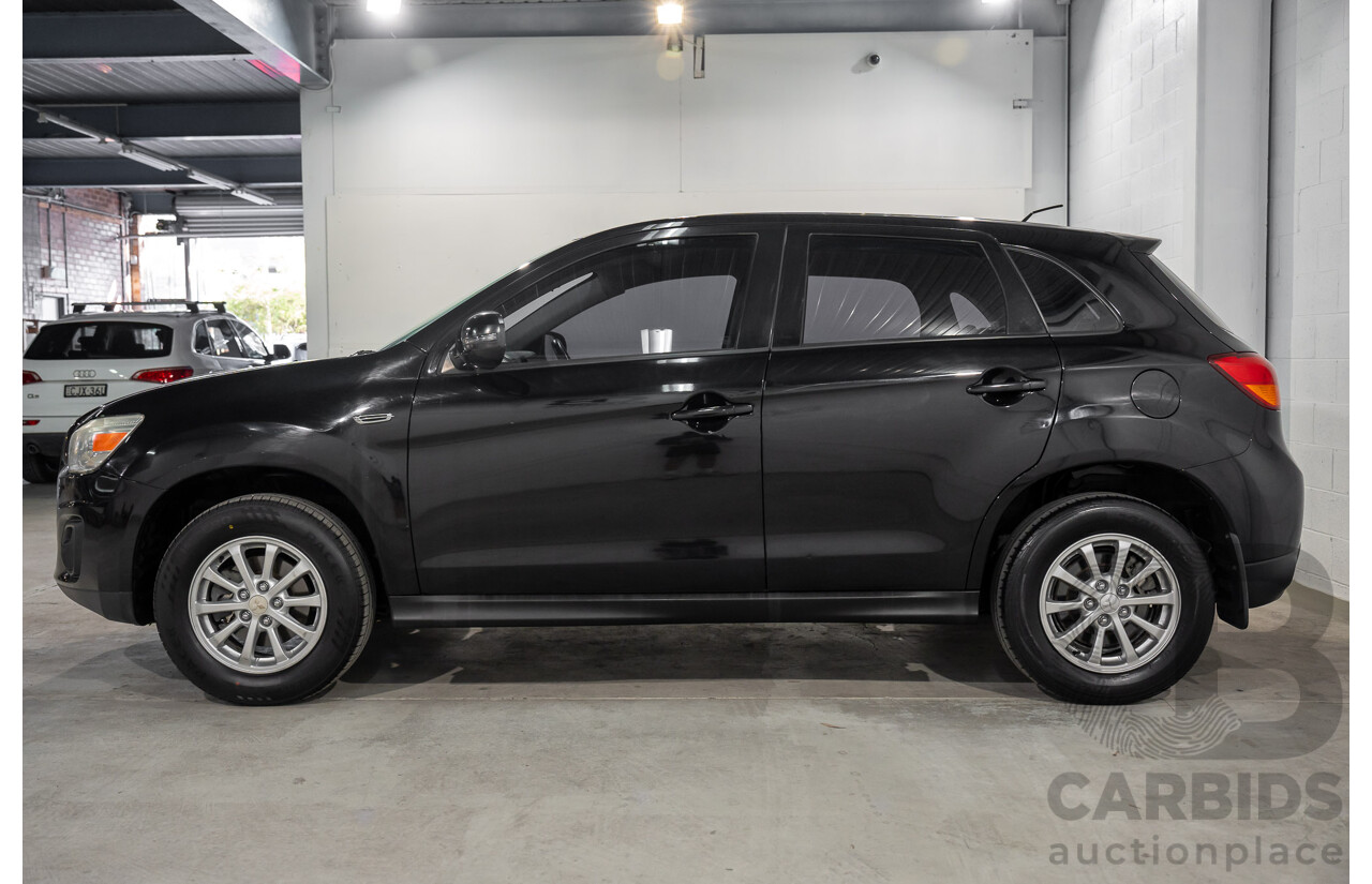 5/2013 Mitsubishi ASX (RWD) XB MY13 4d Wagon Black Pearl 2.0L