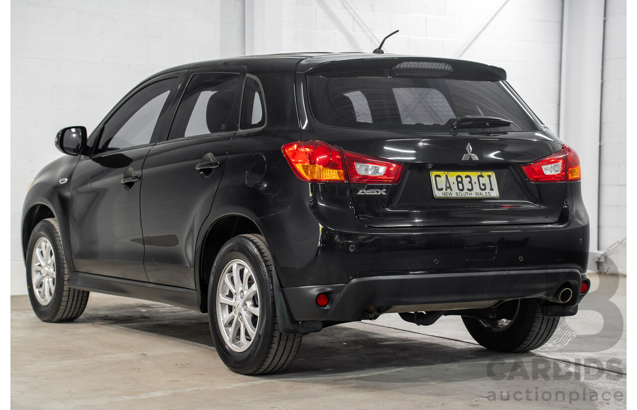 5/2013 Mitsubishi ASX (RWD) XB MY13 4d Wagon Black Pearl 2.0L