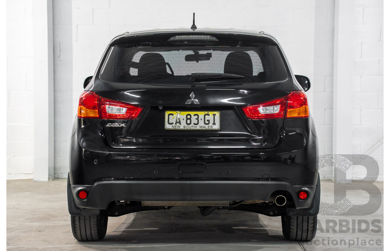 5/2013 Mitsubishi ASX (RWD) XB MY13 4d Wagon Black Pearl 2.0L