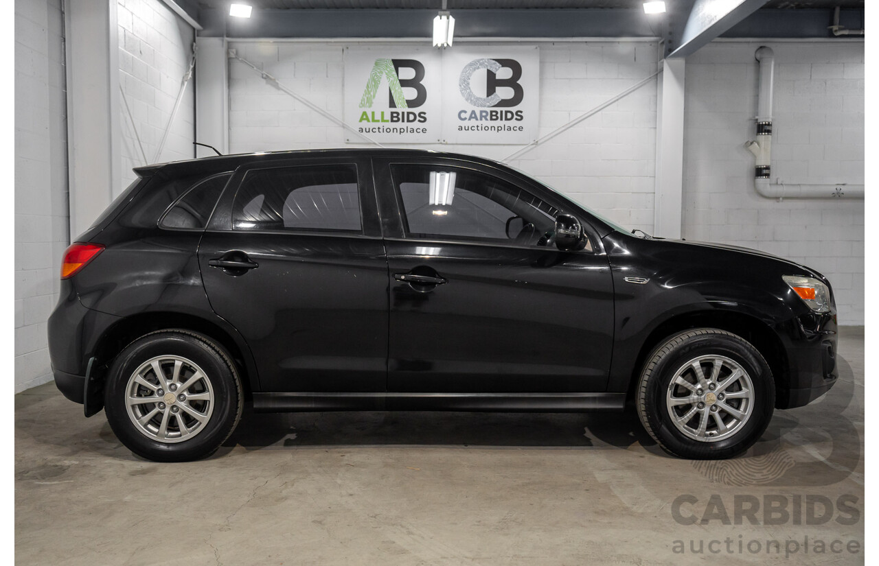 5/2013 Mitsubishi ASX (RWD) XB MY13 4d Wagon Black Pearl 2.0L