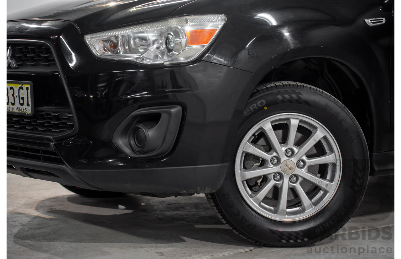 5/2013 Mitsubishi ASX (RWD) XB MY13 4d Wagon Black Pearl 2.0L