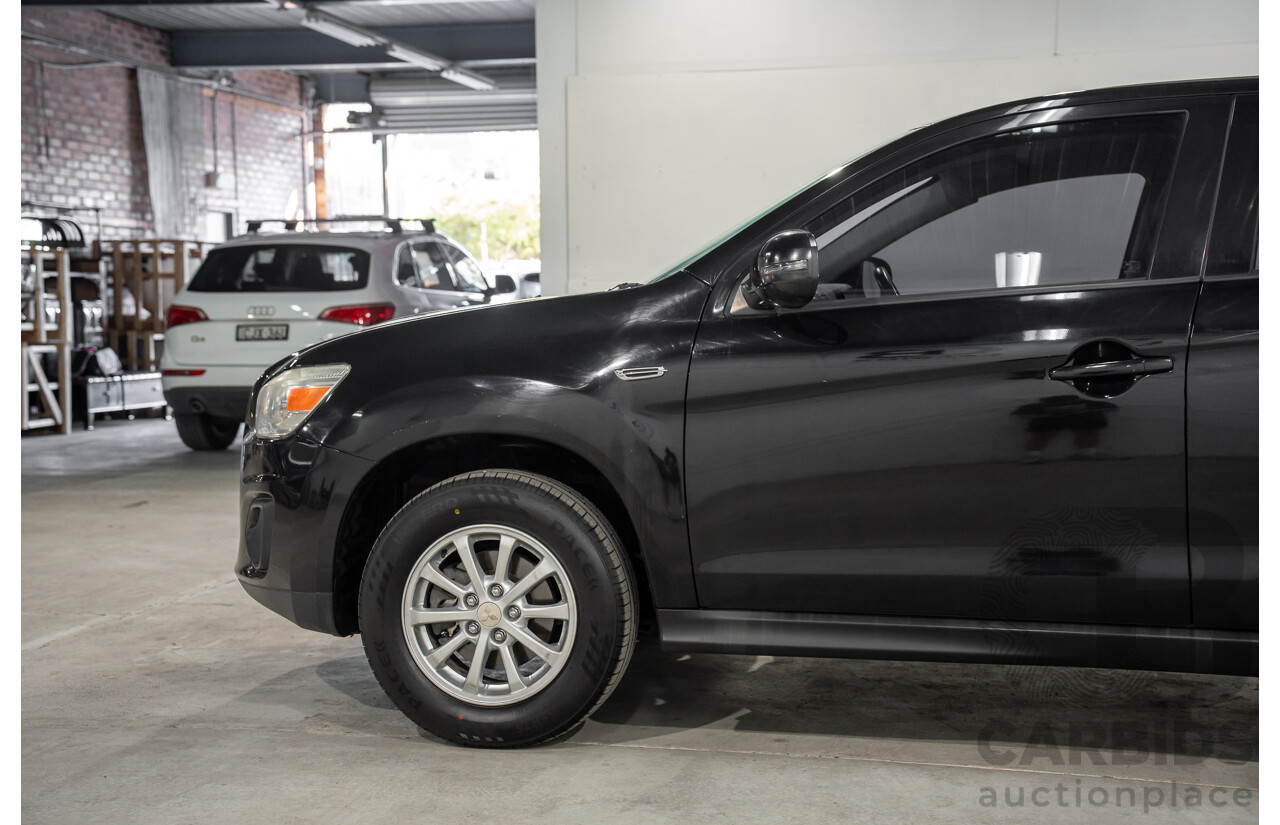 5/2013 Mitsubishi ASX (RWD) XB MY13 4d Wagon Black Pearl 2.0L