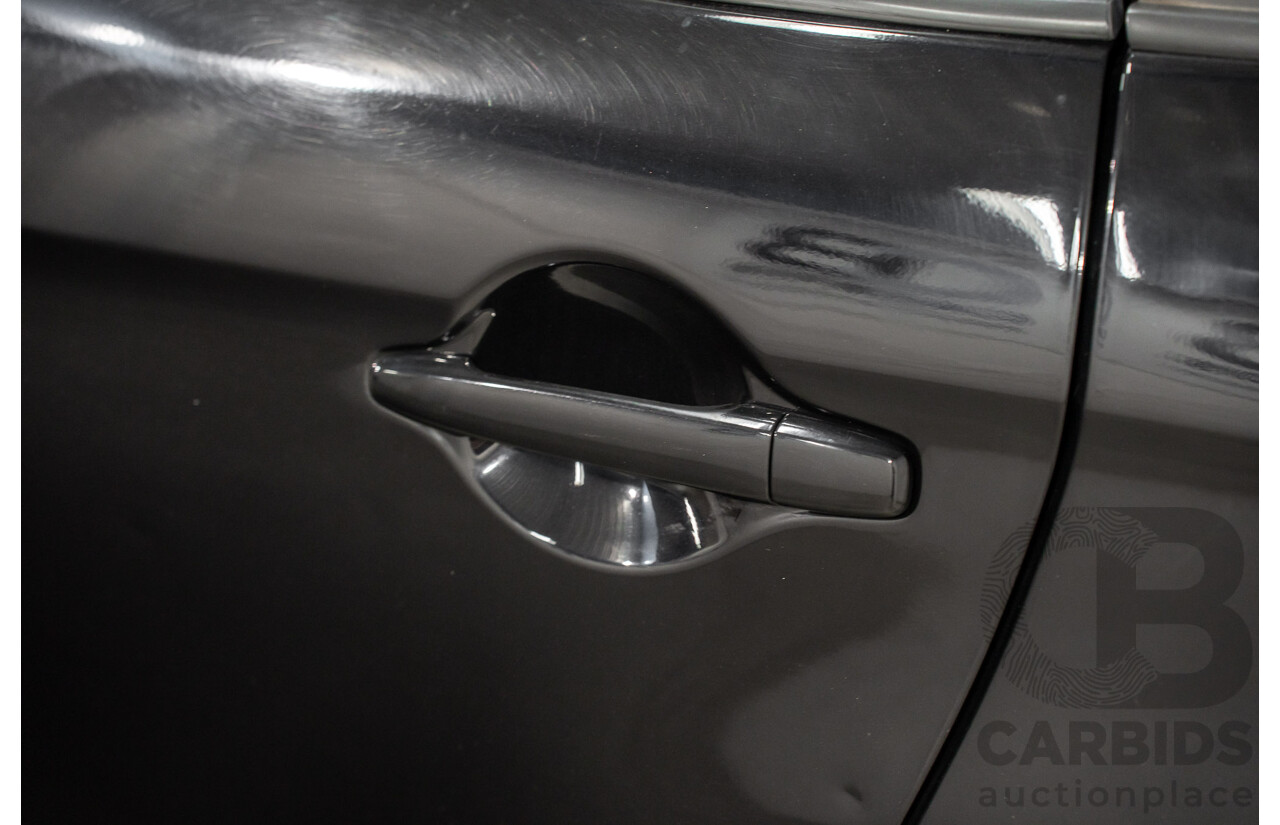 5/2013 Mitsubishi ASX (RWD) XB MY13 4d Wagon Black Pearl 2.0L