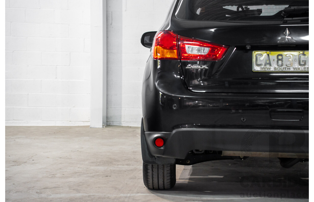 5/2013 Mitsubishi ASX (RWD) XB MY13 4d Wagon Black Pearl 2.0L