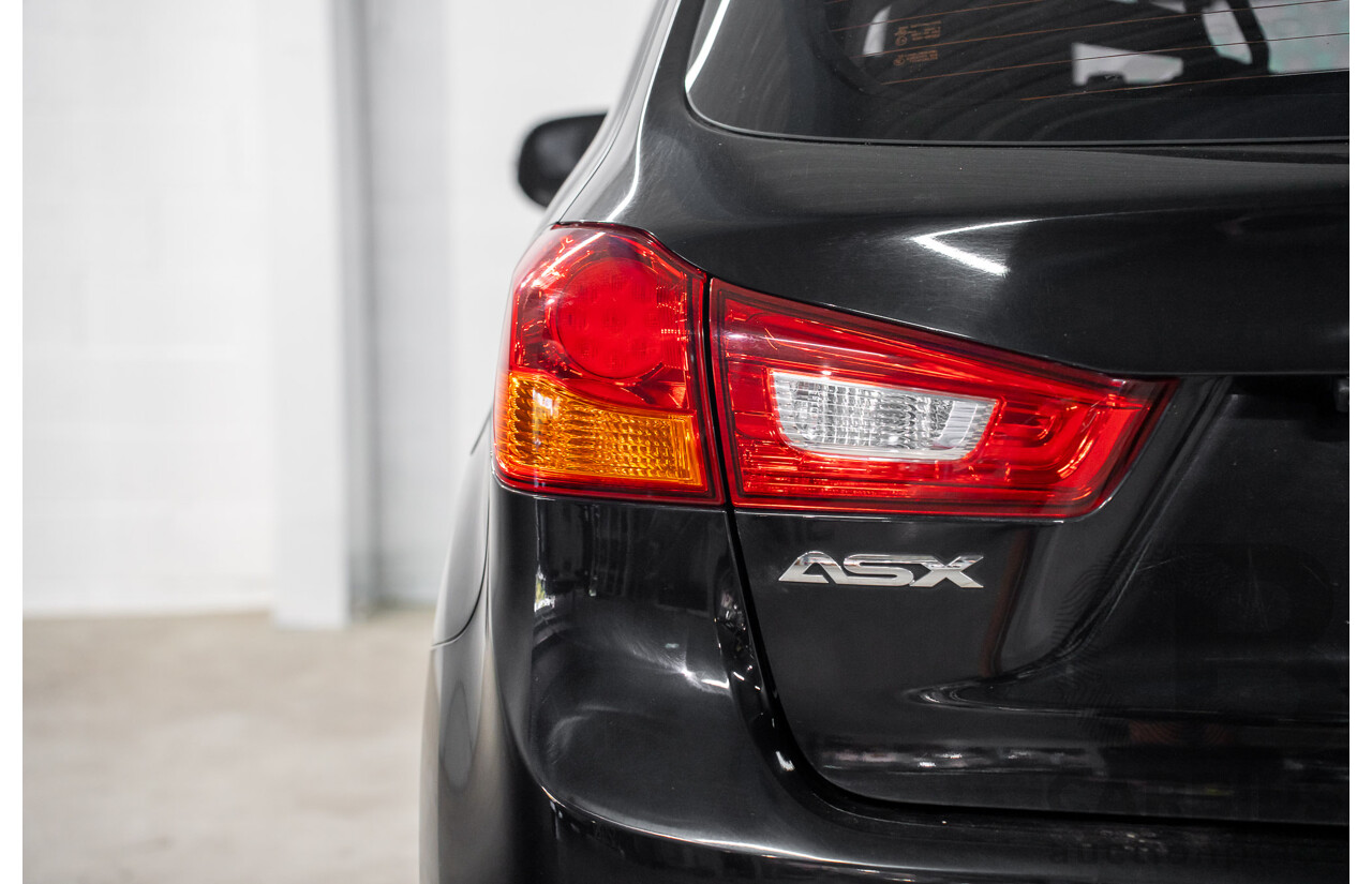 5/2013 Mitsubishi ASX (RWD) XB MY13 4d Wagon Black Pearl 2.0L