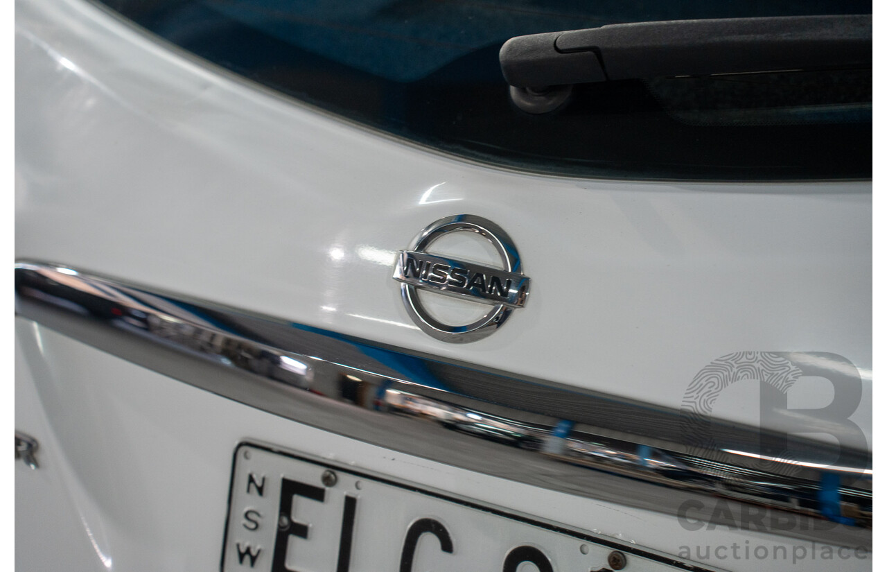 6/2014 Nissan Pulsar ST-L C12 5d Hatchback Polar White 1.8L