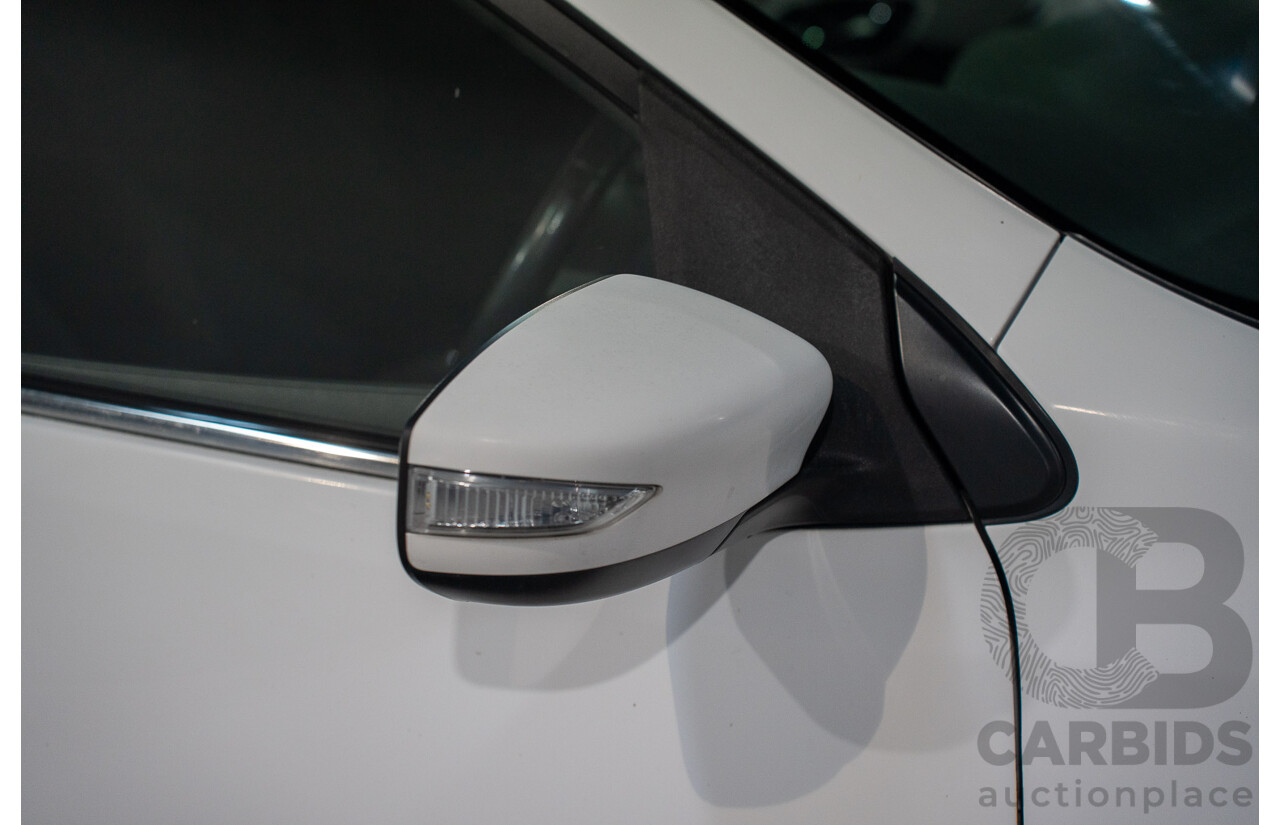 6/2014 Nissan Pulsar ST-L C12 5d Hatchback Polar White 1.8L