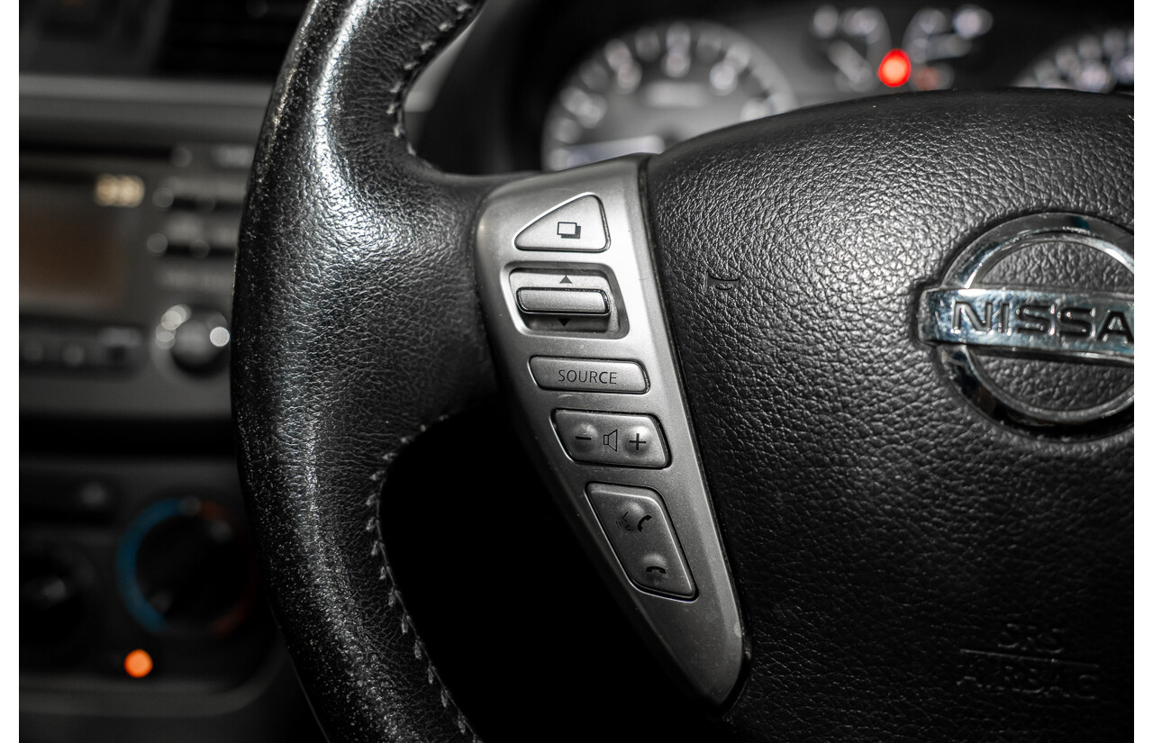 6/2014 Nissan Pulsar ST-L C12 5d Hatchback Polar White 1.8L