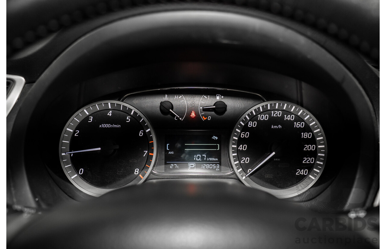 6/2014 Nissan Pulsar ST-L C12 5d Hatchback Polar White 1.8L