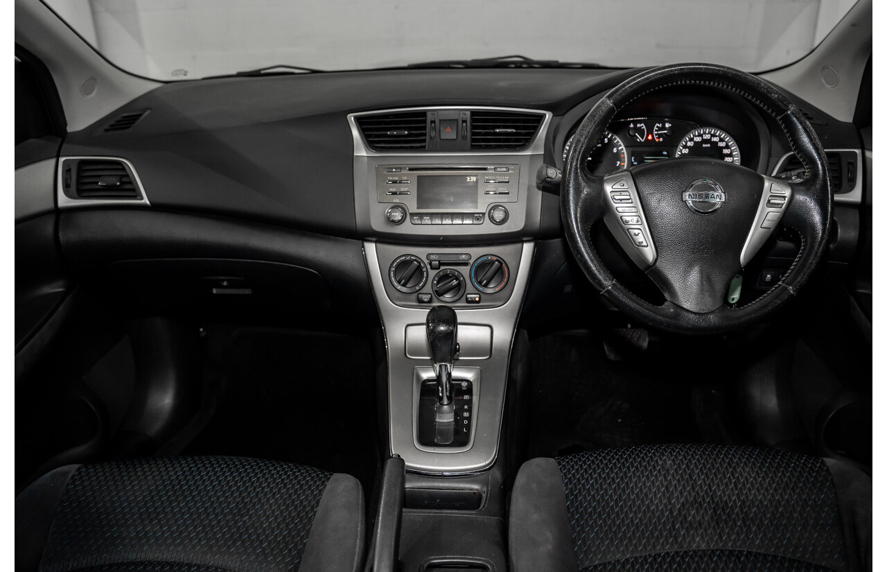 6/2014 Nissan Pulsar ST-L C12 5d Hatchback Polar White 1.8L