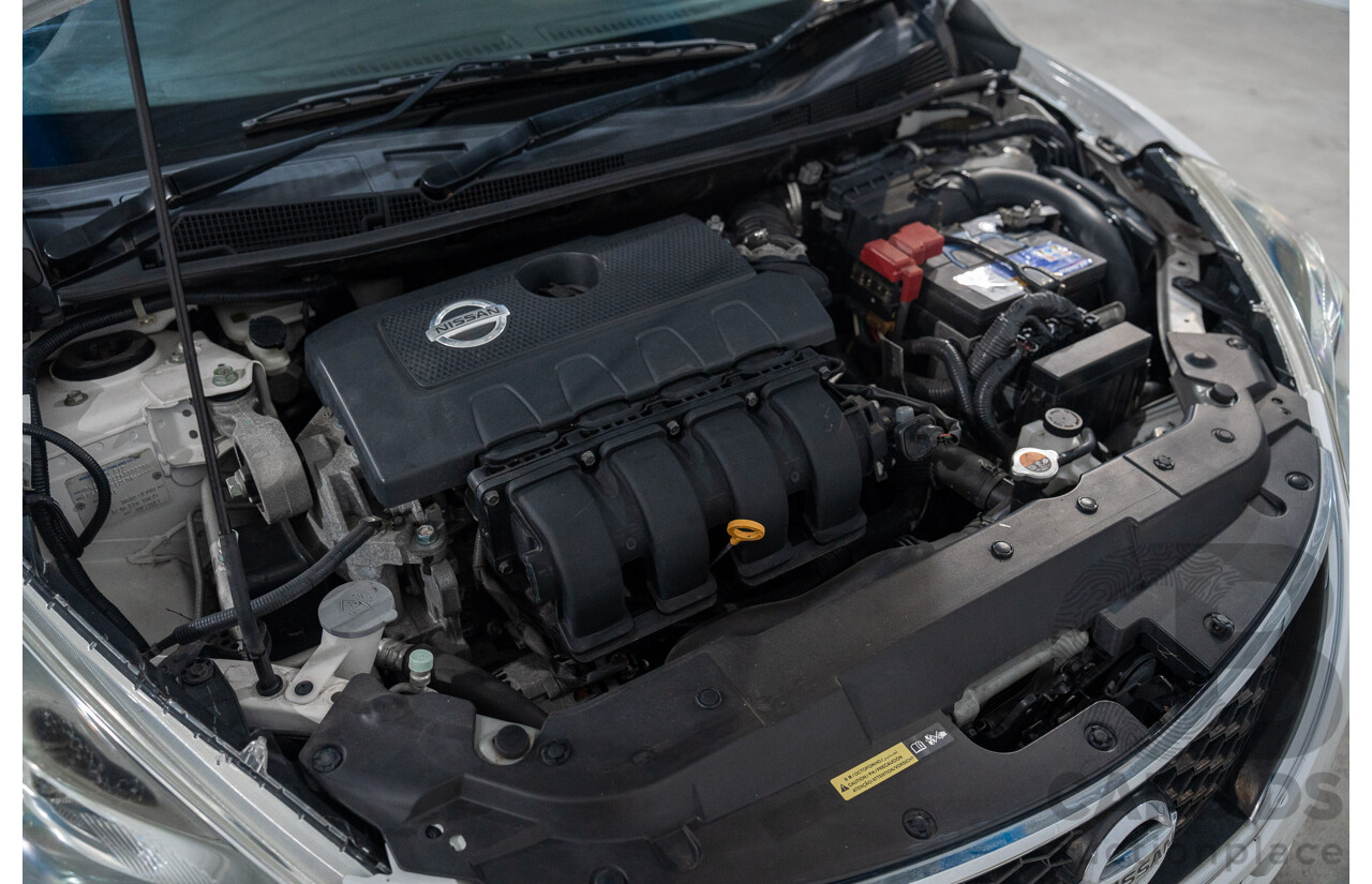 6/2014 Nissan Pulsar ST-L C12 5d Hatchback Polar White 1.8L