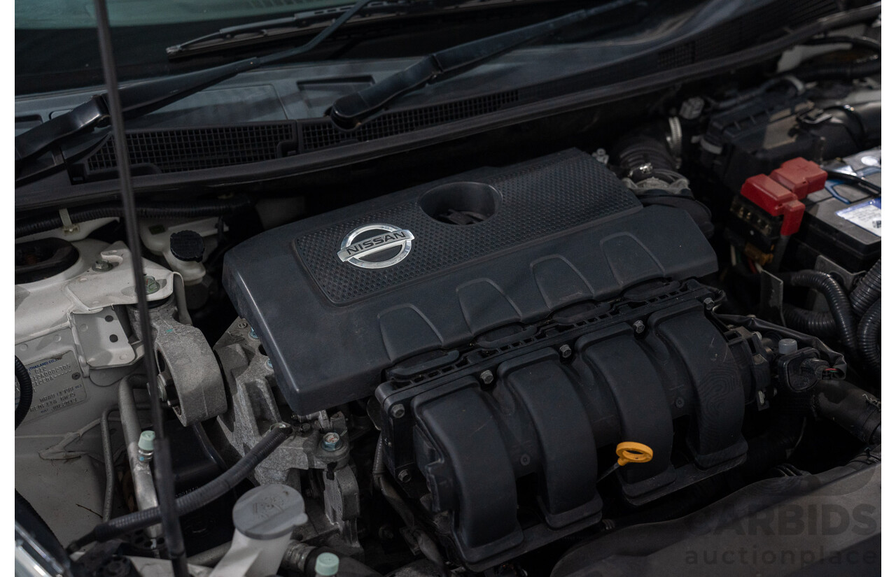 6/2014 Nissan Pulsar ST-L C12 5d Hatchback Polar White 1.8L