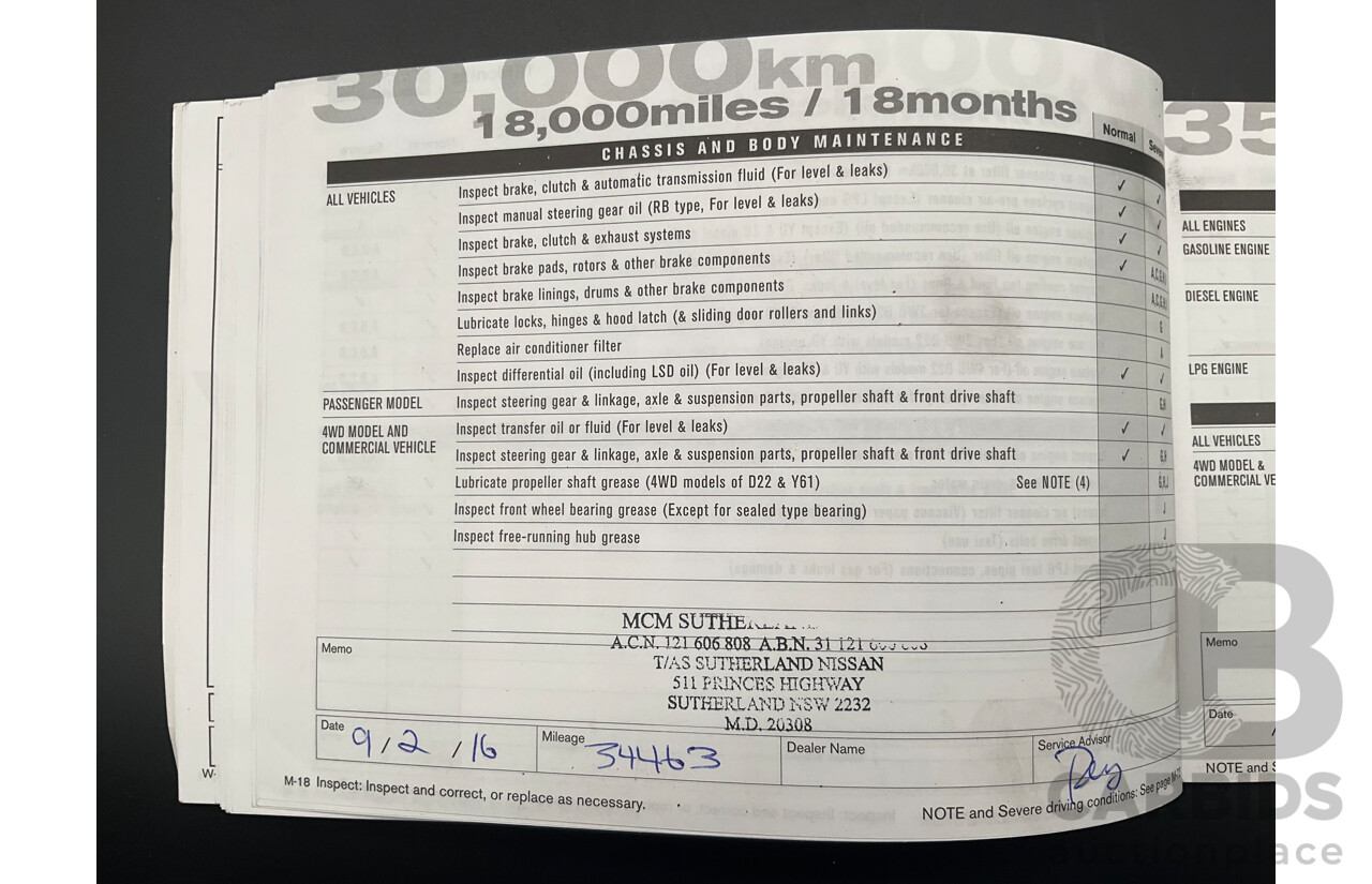 6/2014 Nissan Pulsar ST-L C12 5d Hatchback Polar White 1.8L