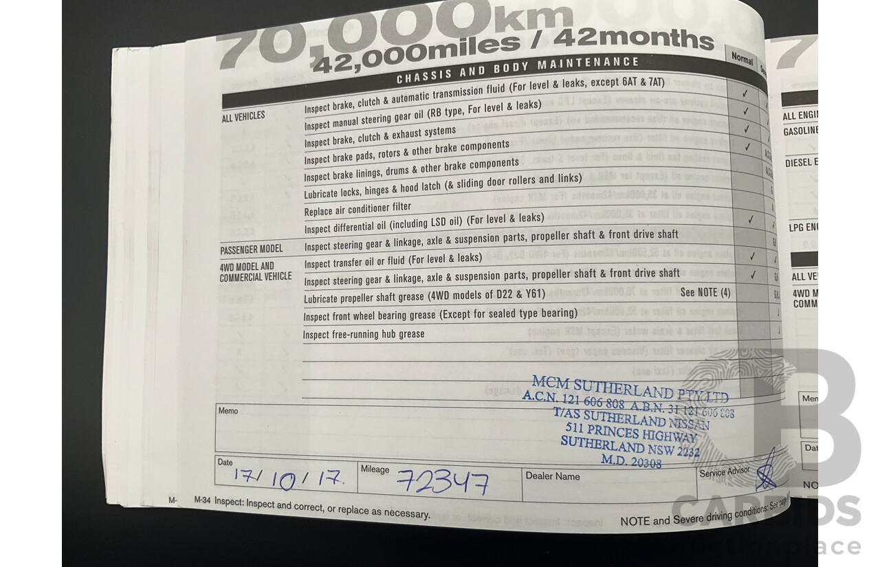 6/2014 Nissan Pulsar ST-L C12 5d Hatchback Polar White 1.8L