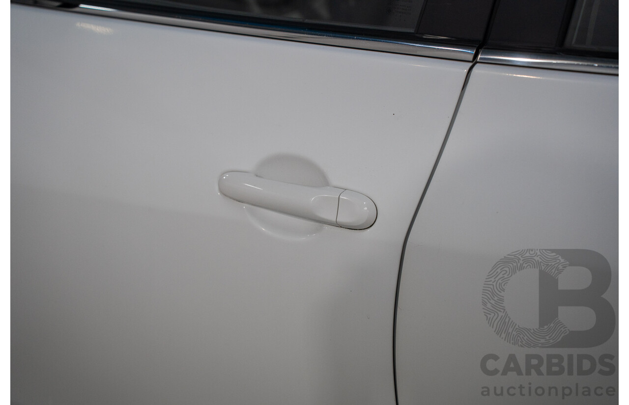 6/2014 Nissan Pulsar ST-L C12 5d Hatchback Polar White 1.8L