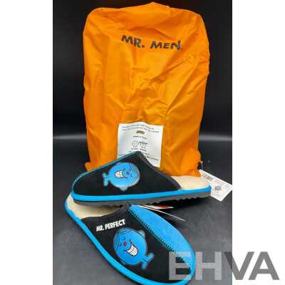 TEAM KICKS MR. PERFECT Unisex Scuff Slippers Size US W11/M10 X2 and US W13/M11 X2 - Lot of 4