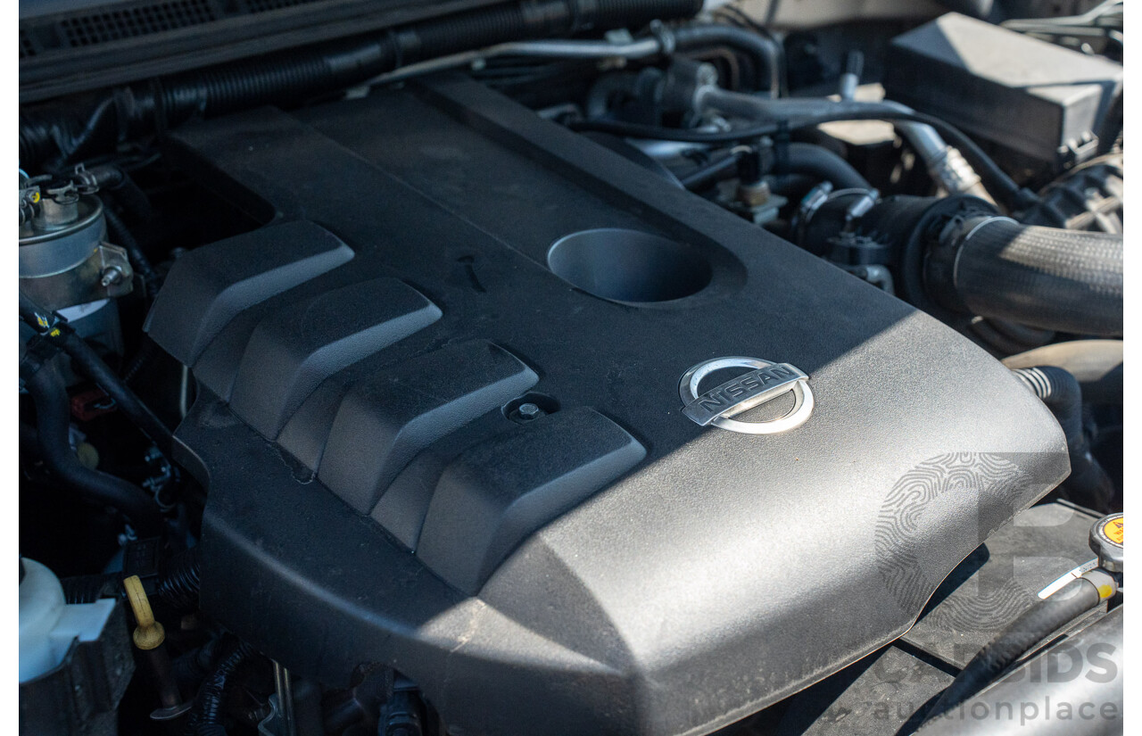 01/2013 Nissan Navara ST (4x2) D40 MY12 Dual Cab P/Up Silver Lightning Metallic Turbo Diesel 2.5L