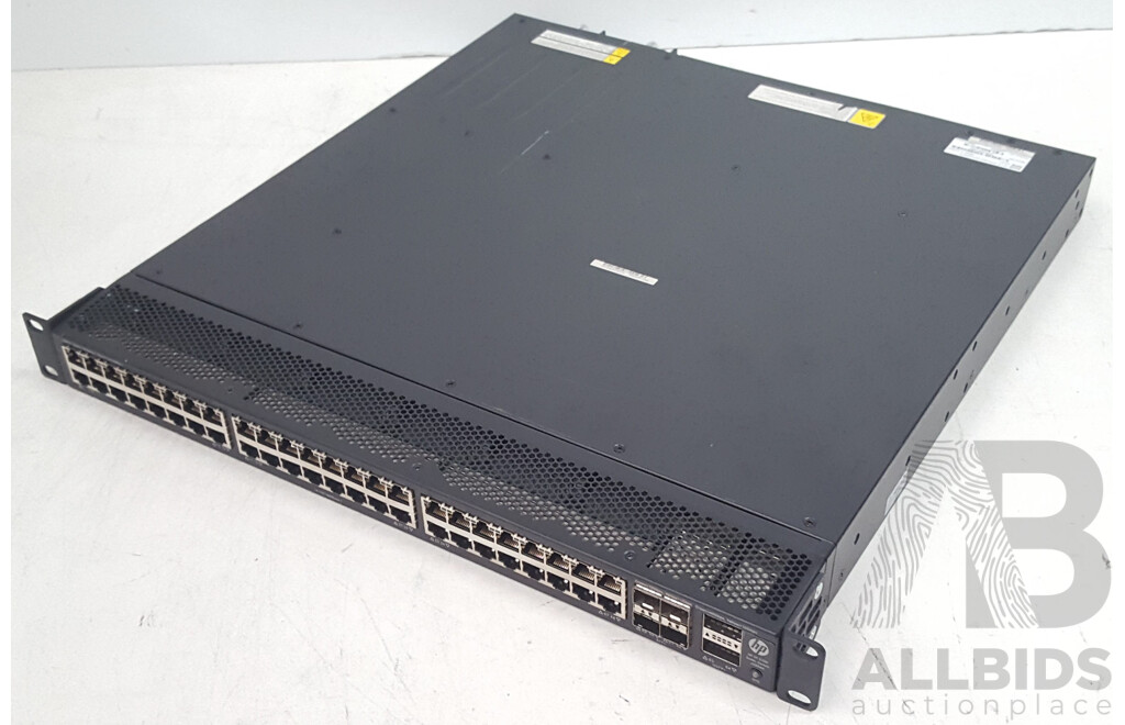 HP (JG894A) FlexFabric 5700-48G-4XG-2QSFP+ 48-Port Managed Gigabit Switch