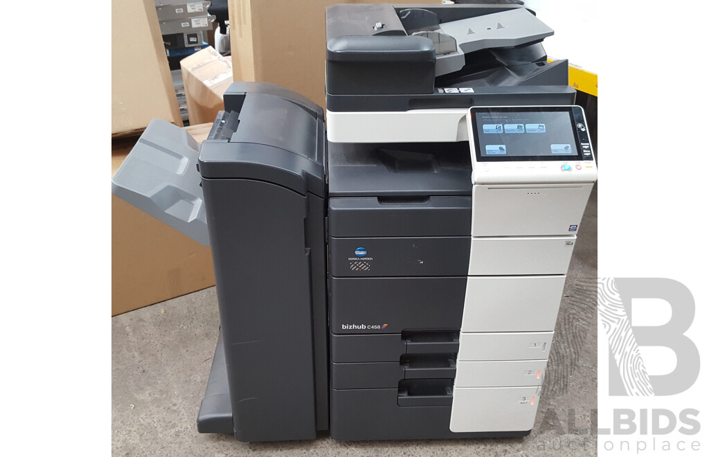 Konica Minolta bizhub C458 Colour Laser Multifunction Printer