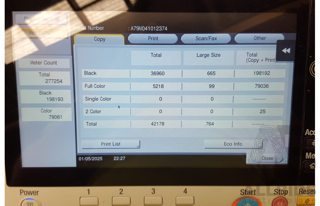 Konica Minolta bizhub C458 Colour Laser Multifunction Printer