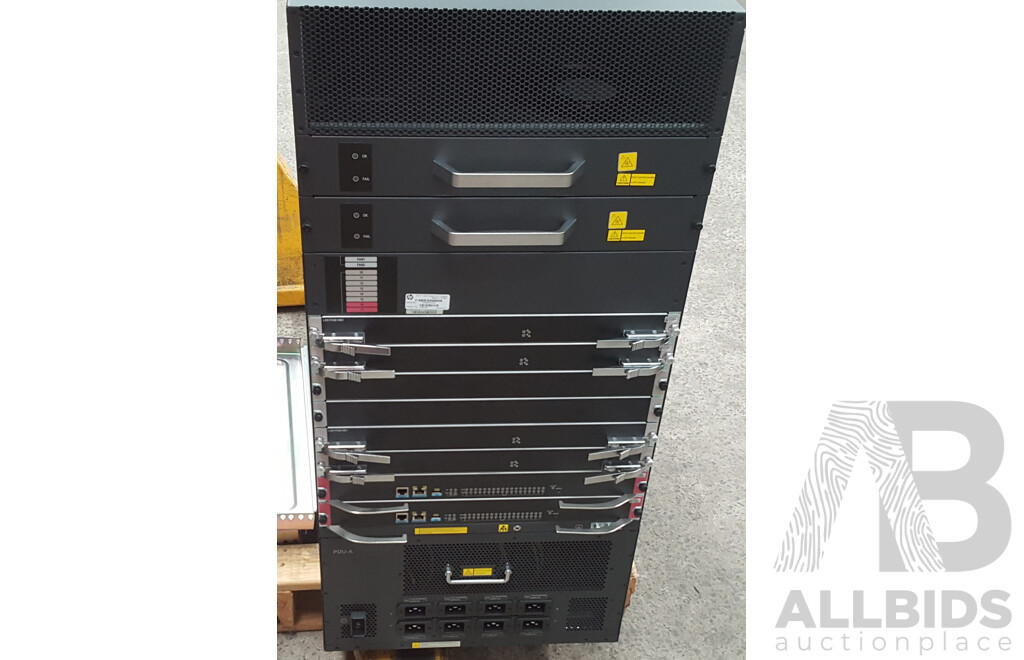 HP (JG619A) FlexFabric 12910 AC Network Chassis