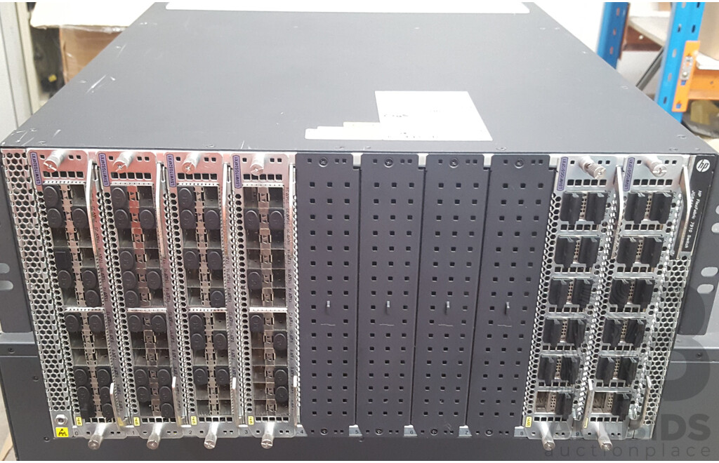 HP (JG841A) FlexFabric 7910 Network Chassis