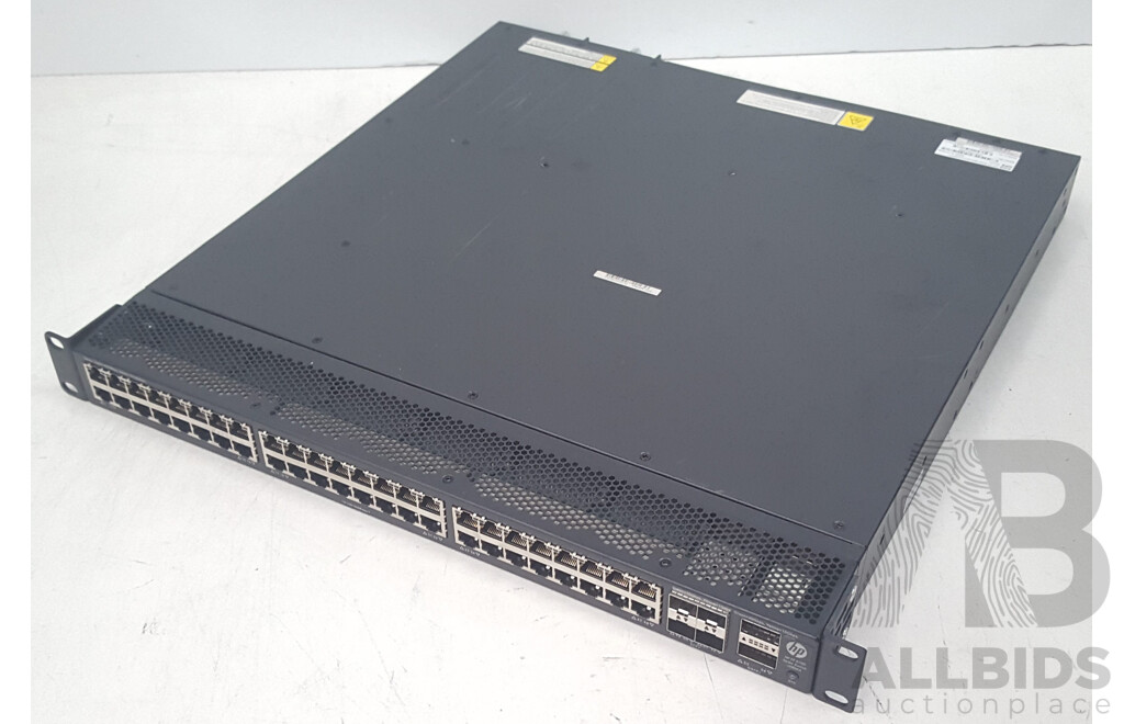 HP (JG894A) FlexFabric 5700-48G-4XG-2QSFP+ 48-Port Managed Gigabit Switch