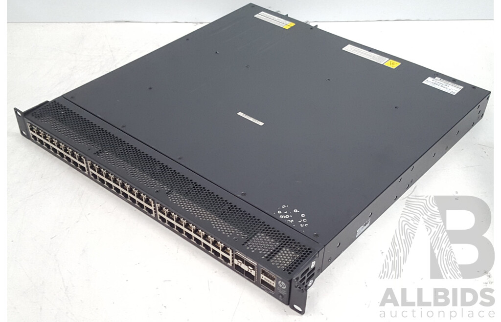 HP (JG894A) FlexFabric 5700-48G-4XG-2QSFP+ 48-Port Managed Gigabit Switch