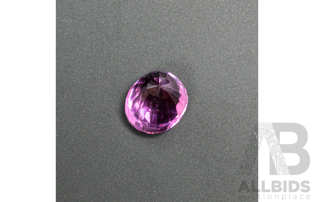 Pink Sapphire, Natural Unset Oval Cut Gemstone, Origin Sri Lanka, 1.05ct