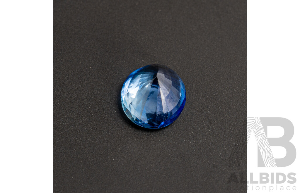 Blue Sapphire, Natural Corundum Unset Oval Cut Gemstone, Origin Sri Lanka, 1.60ct - GGTL Brief B0349