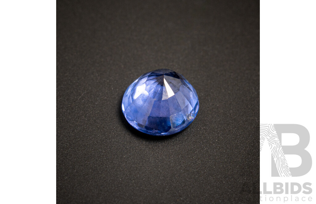 Blue Sapphire, Natural Corundum Unset Oval Cut Gemstone, Origin Sri Lanka, 0.85ct