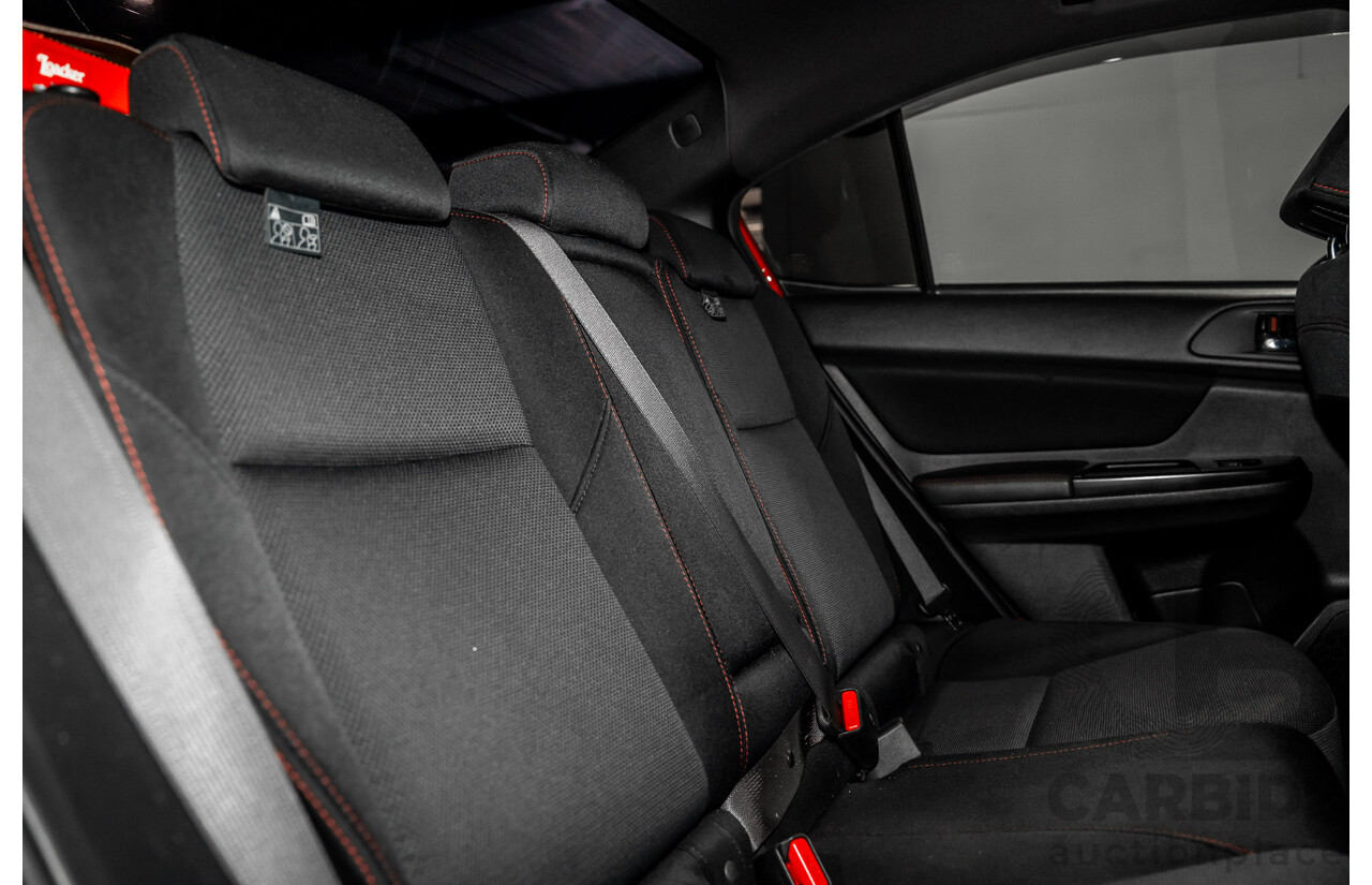 10/2019 Subaru WRX (AWD) MY20 4d Sedan Pure Red Turbo 2.0L