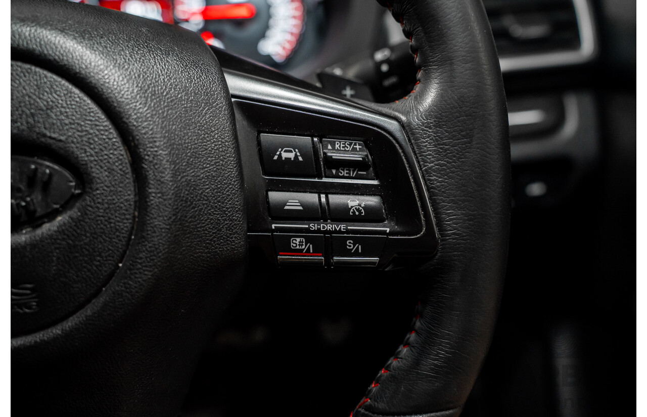 10/2019 Subaru WRX (AWD) MY20 4d Sedan Pure Red Turbo 2.0L