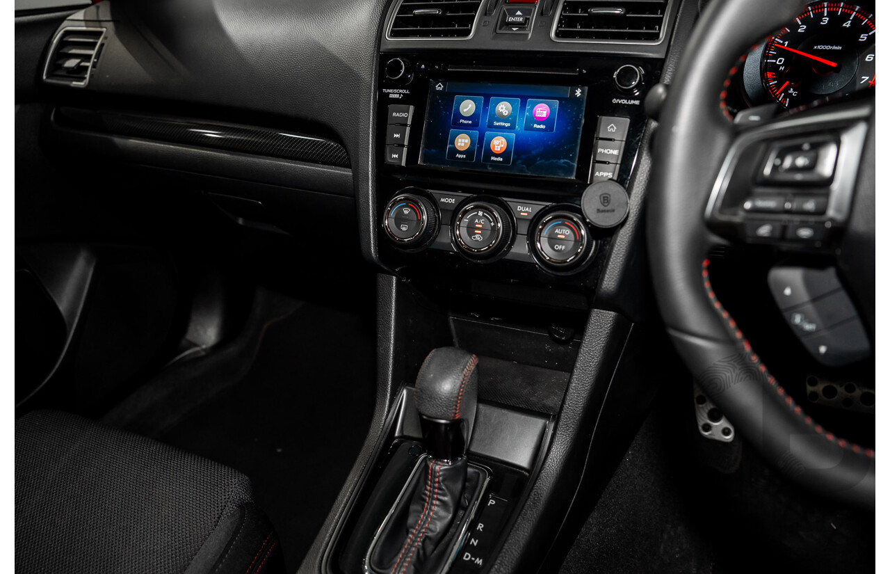 10/2019 Subaru WRX (AWD) MY20 4d Sedan Pure Red Turbo 2.0L